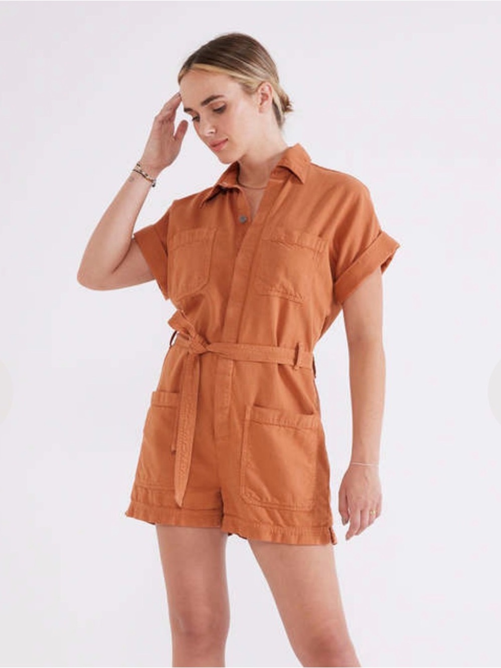 ÉTICA Adeya Utility Romper, Large